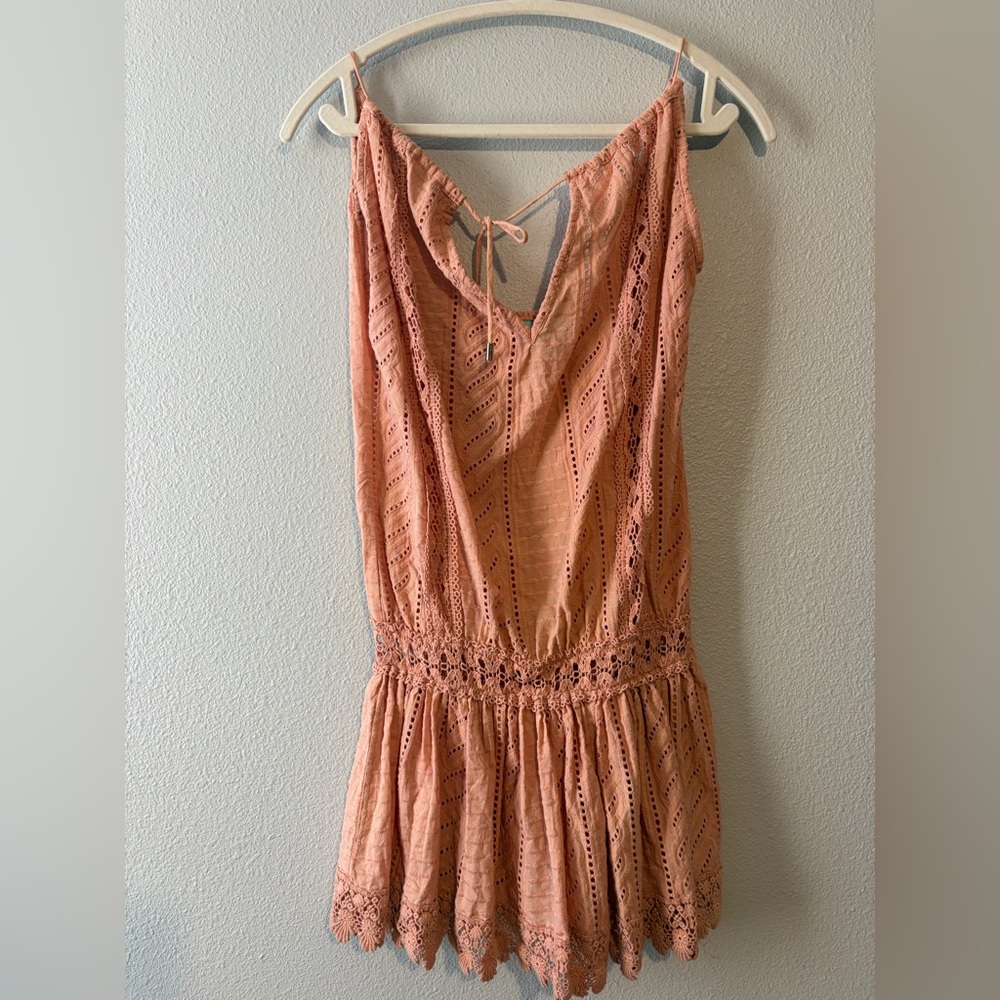 Melissa Odabash Pink Lace Swim Coverup - Picture 3 of 5